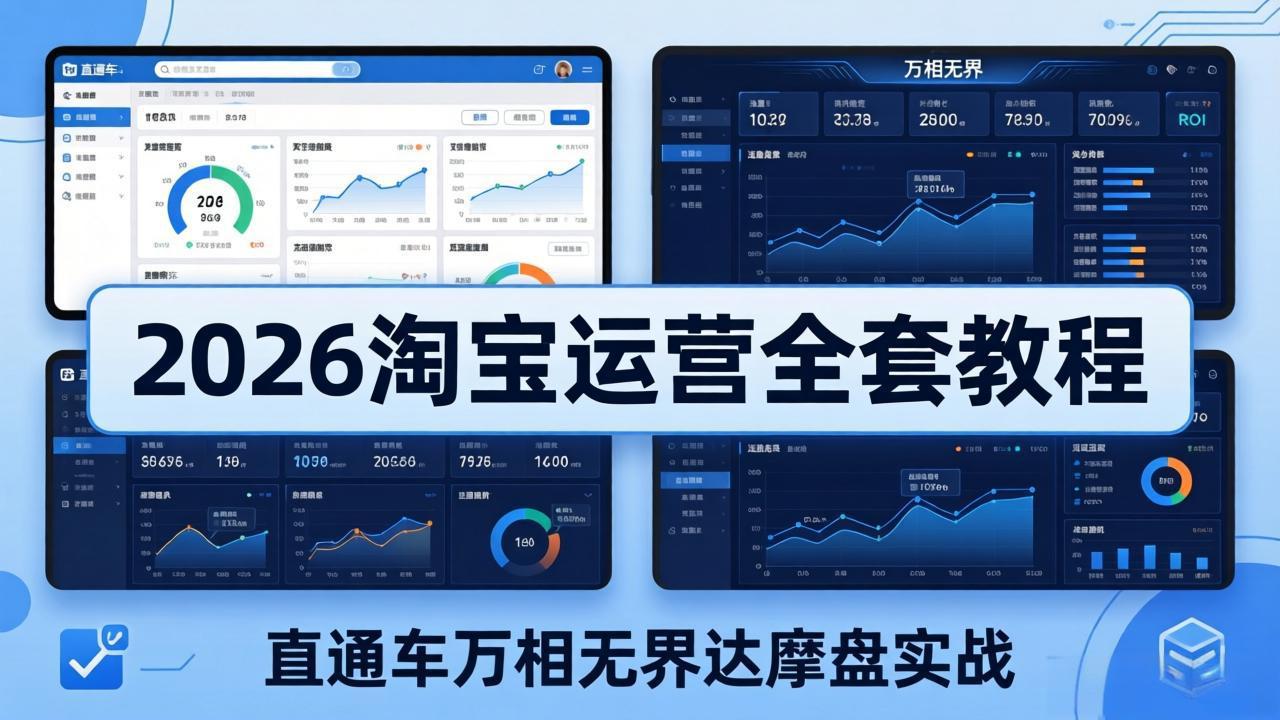 2026淘宝运营全套教程(更新5月3日-雨航网