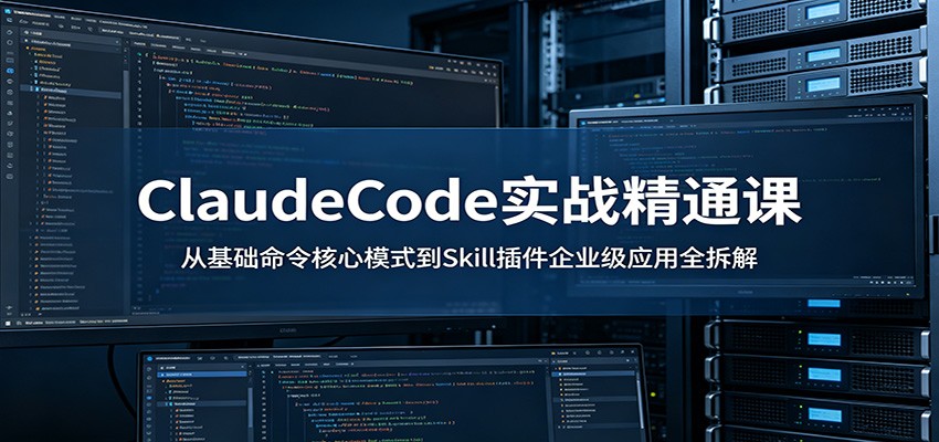 ClaudeCode实战精通课：从基础命令核心模式到Skill插件企业级应用全拆解-雨航网