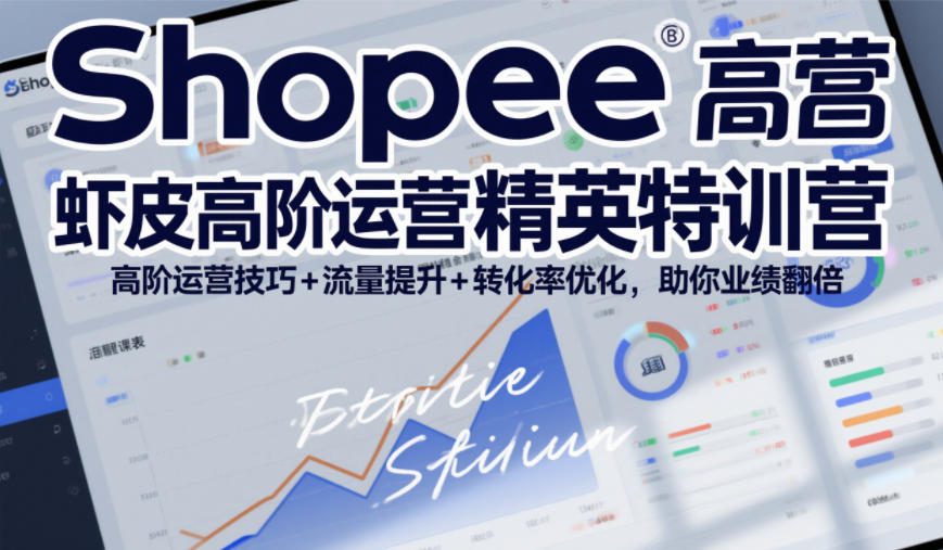 Shopee虾皮高阶运营精英特训营,高阶运营技巧+流量提升+转化率优化,助你业绩翻倍(更新26年5月)-雨航网