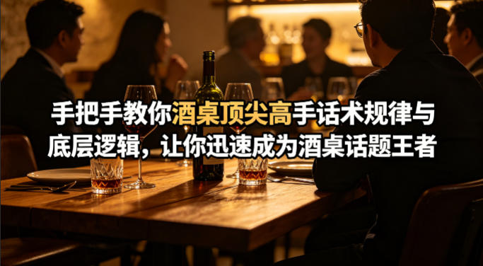 付费文章：手把手教你酒桌顶尖高手话术规律与底层逻辑，让你迅速成为酒桌话题王者(二十年全网独家经验分享)-雨航网
