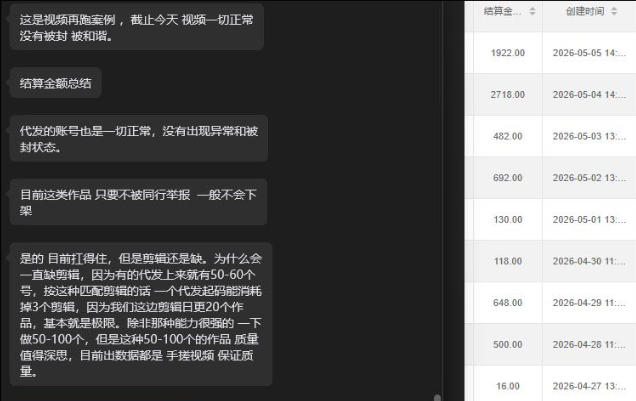 【团长合作2.0】视频矩阵项目_招发手矩阵+剪辑师，共赢项目【揭秘】-雨航网
