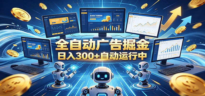 自动广告G机，日入300+，正规平台，广告浏览获益，时间自由，适合各类人群日常增收-雨航网