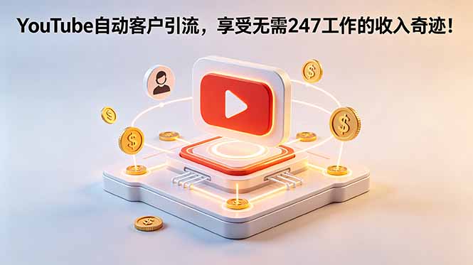 YouTube 自动客户引流，享受无需 247 工作的收入奇迹！【原创双语字幕】-雨航网