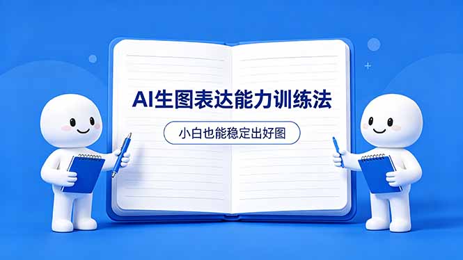 AI生图不是做漂亮图，而是表达能力。这套方法让小白也能稳定出好图-雨航网