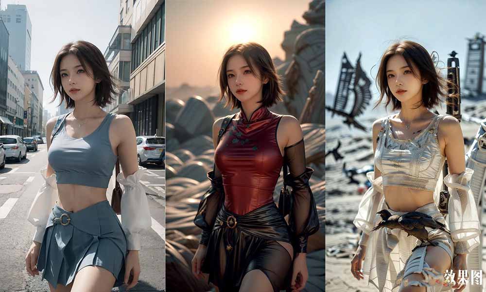 ComfyUI人像写真摄影工作流：本地一键部署，换装换场景换脸全搞定，影楼效率翻倍-雨航网