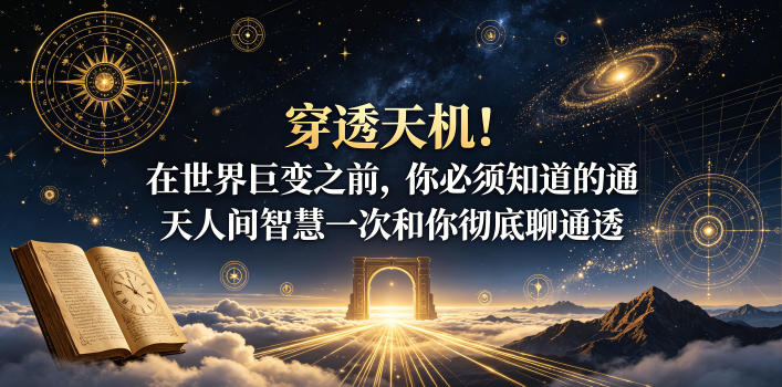 付费文章：穿透天机！在世界巨变之前，你必须知道的通天人间智慧一次和你彻底聊通透-雨航网