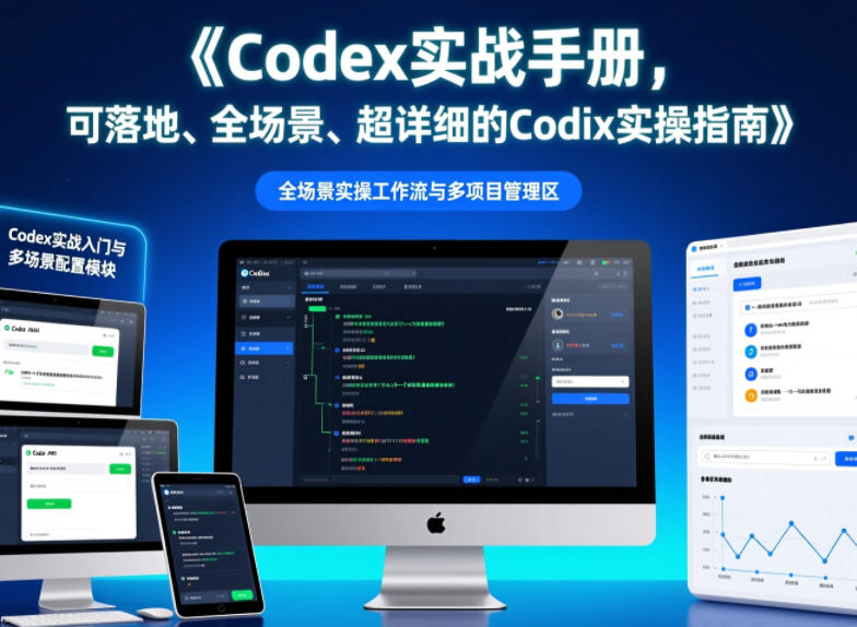 Codex实战手册，可落地、全场景、超详细的Codex实操指南-雨航网