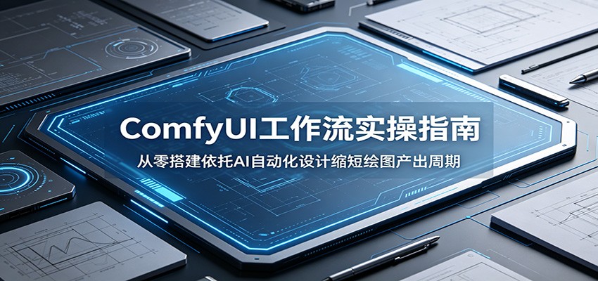 ComfyUI 工作流实操指南：从零搭建依托AI自动化设计缩短绘图产出周期-雨航网